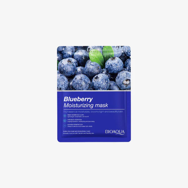 Bioaqua Blueberry Moisturizing Mask - 1 PC